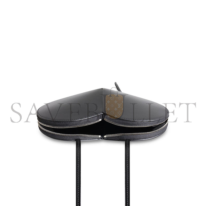 A1a1a LE COEUR HEART SHAPED BAG BLACK (21*19*2cm)